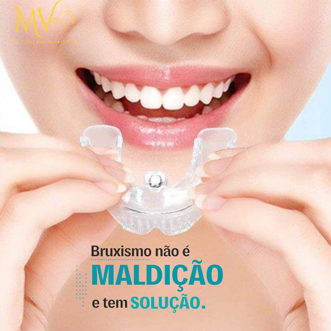 Bruxismo não é maldição-E temos a solução para você.