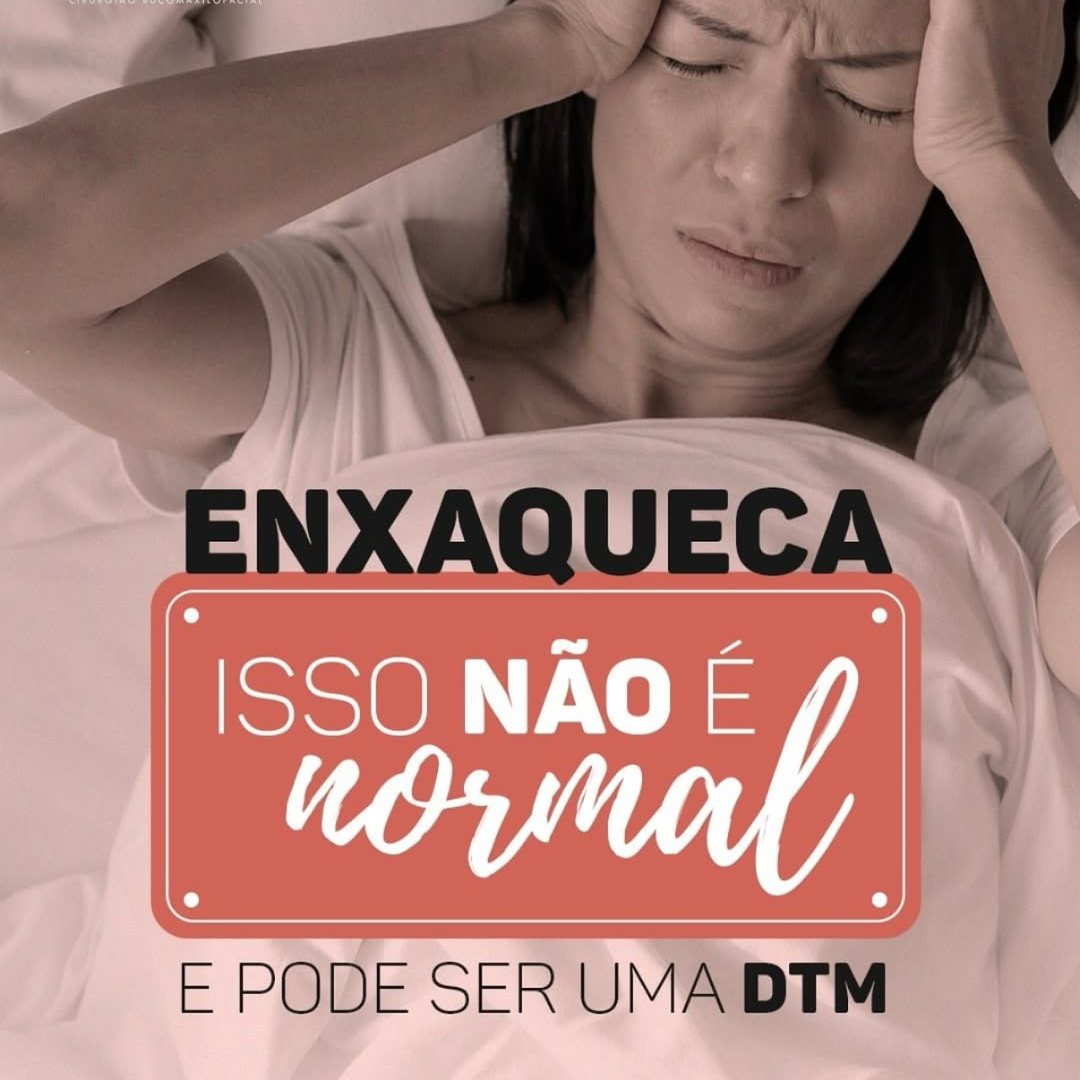Enxaqueca constante !-Pode ser DTM