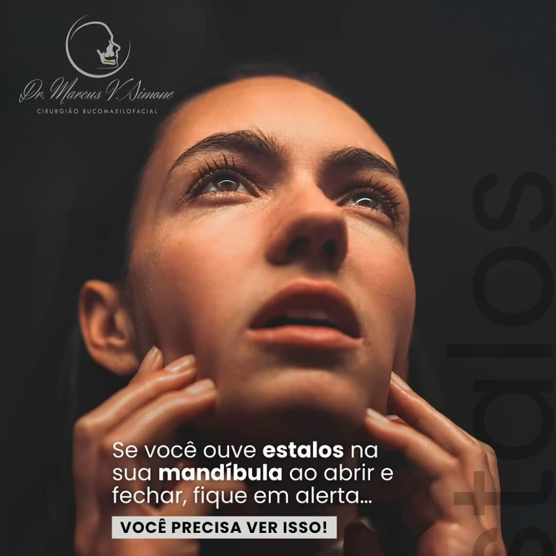 Estalos na Mandíbula ?-Marque sua consulta já !