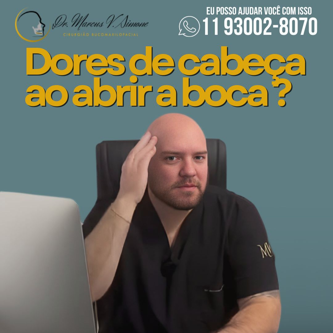 Dores ao abrir a boca ?-investigue isso !