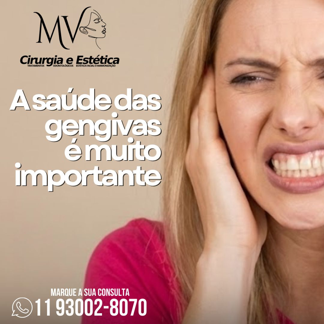 Saúde das gengivas-cuide bem delas