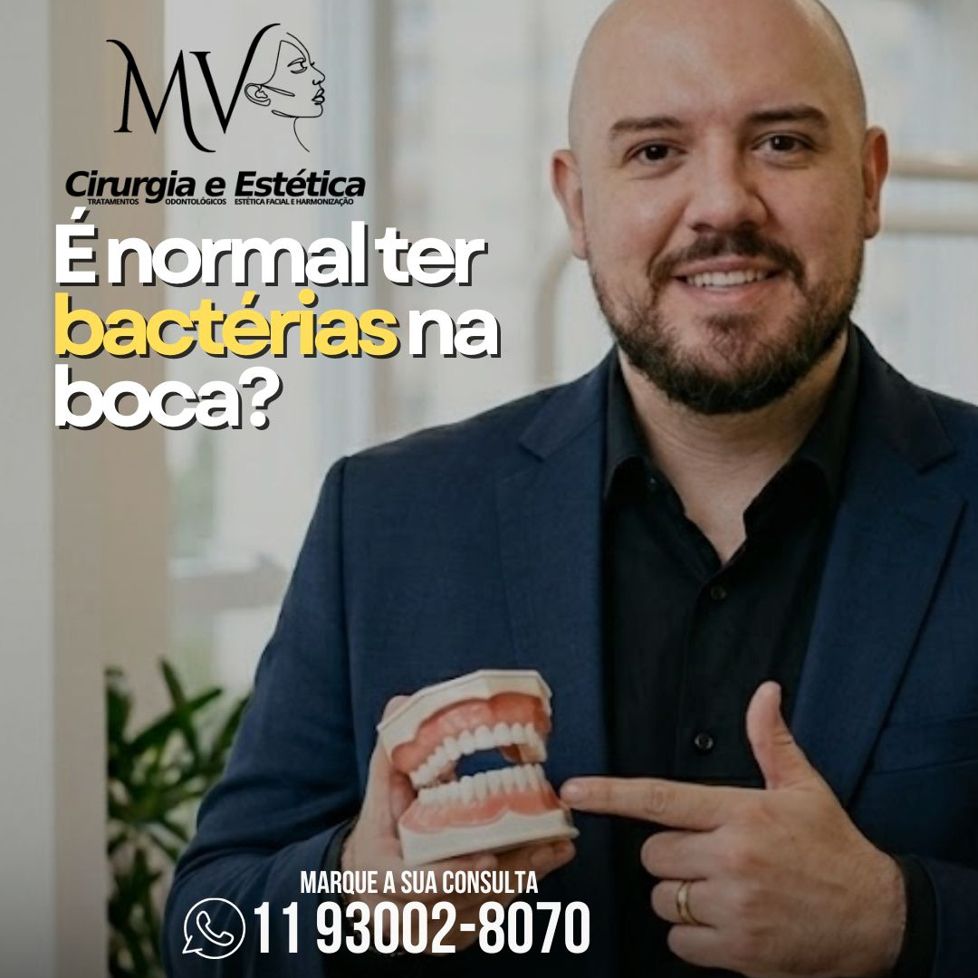 É normal ter bactérias na boca-saiba mais